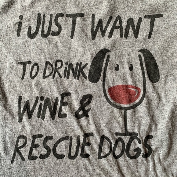💰 3 for $10💰Rescue Dog Graphic T Shirt - Picture 7 of 7